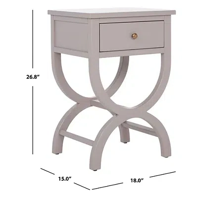 Kirkland's Contemporary Maxine Accent Table In Gray