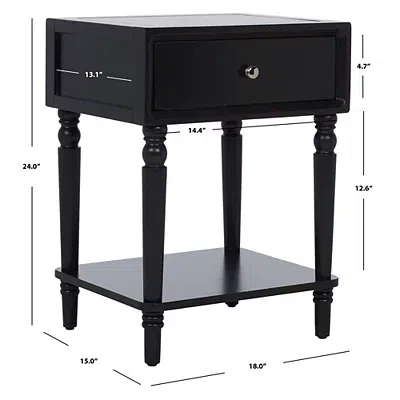 Kirkland's Single Drawer Letta Accent Table In Multi