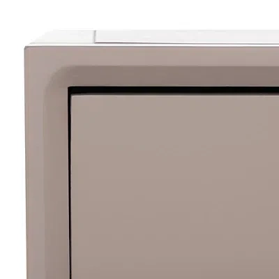 Kirkland's Single Drawer Letta Accent Table In Gray
