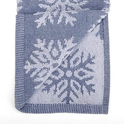 Kirkland's Jacquard Snowflake Kitchen Towels In Multi