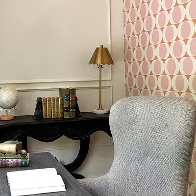 Kirkland's Scalloped Shade Daphne Buffet Lamp In Gold