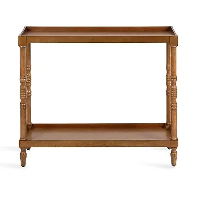 Kirkland's Rustic Bellport Console Table In Brown
