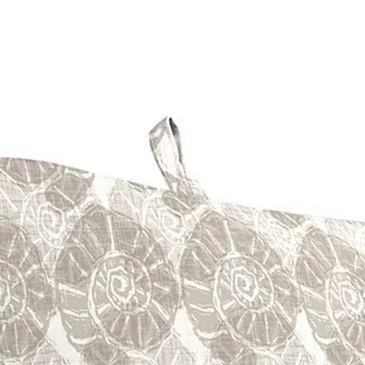 Kirkland's Conch Shell Outdoor Chaise Cushion In Brown