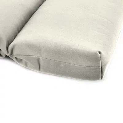 Kirkland's Solid Sand Outdoor Chaise Cushion In Gray