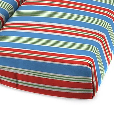 Kirkland's Stripes Outdoor Chaise Cushion In Multi