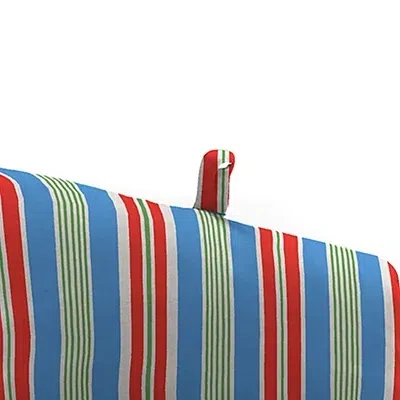 Kirkland's Stripes Outdoor Chaise Cushion In Multi