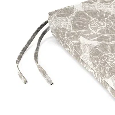 Kirkland's Conch Shell Outdoor Seat Cushions In Gray
