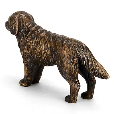 Kirkland's Antique Gold Dog Figurine In Brown