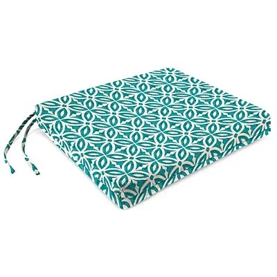 Kirkland's Geometric Outdoor Seat Cushions In Green