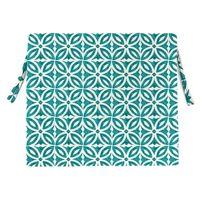 Kirkland's Geometric Outdoor Seat Cushions In Green