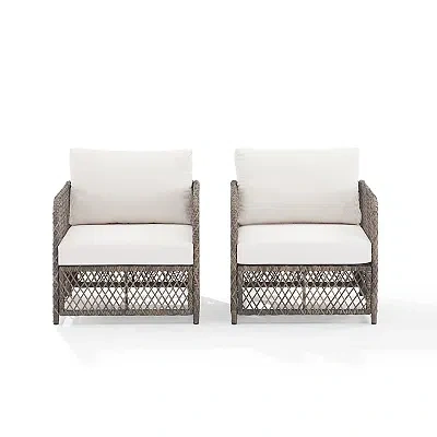 Kirkland's Wicker Outdoor Chairs With Cushions In Multi