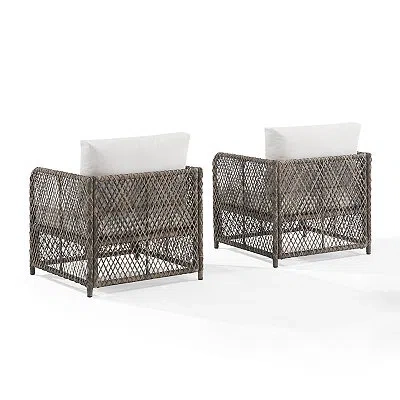 Kirkland's Wicker Outdoor Chairs With Cushions In Multi