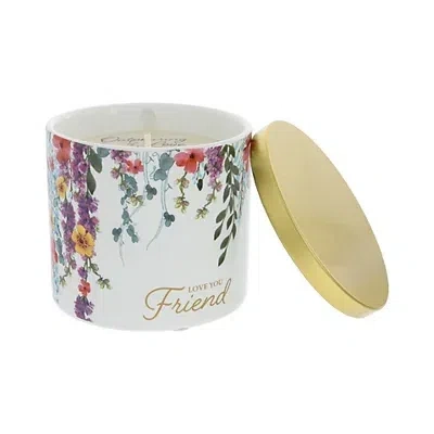 Kirkland's Love You Friend Soy Wax Vanilla Candle In Multi