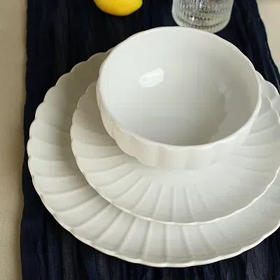 Kirkland's Dinnerware Set In White