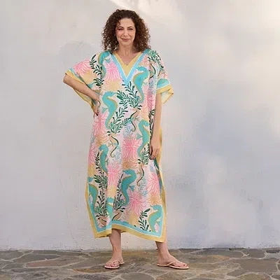 Kirkland's Seahorses One Size Caftan