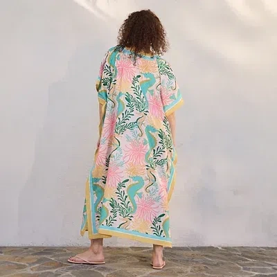 Kirkland's Seahorses One Size Caftan