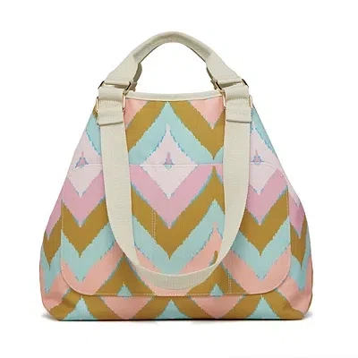 Kirkland's Chevron Tote Bag In Multi