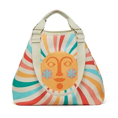 Kirkland's Sun Stripes Tote Bag In Multi