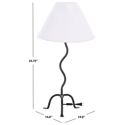 Kirkland's Iron Wavy Rita Table Lamp In Multi
