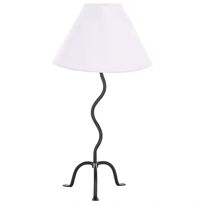 Kirkland's Iron Wavy Rita Table Lamp In Multi