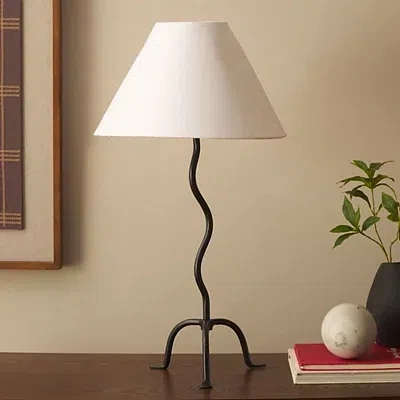 Kirkland's Iron Wavy Rita Table Lamp In Multi