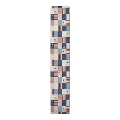 Kirkland's 4th Of July Patchwork Checker Table Runner In Multi
