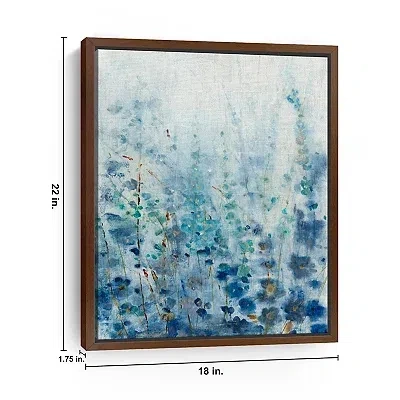 Kirkland's Misty Blooms Framed Canvas Art Print In Multi
