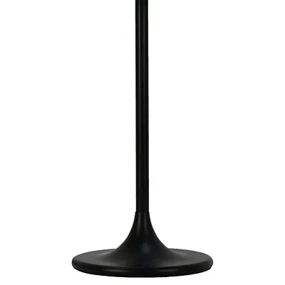 Kirkland's Metal Candlestick Table Lamp In White