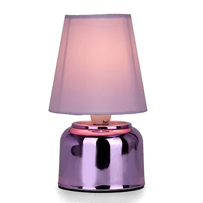 Kirkland's Metallic Mini Lamp In Pink