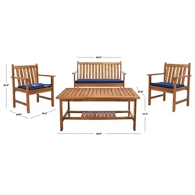 Kirkland's Outdoor Furniture Set In Brown