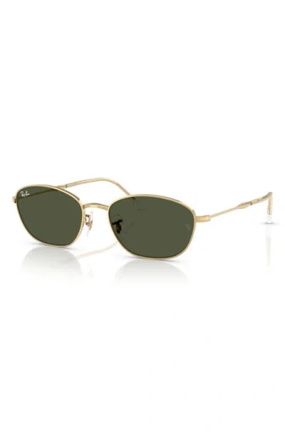 Ray Ban Ray-ban 58mm Irregular Oval Sunglasses