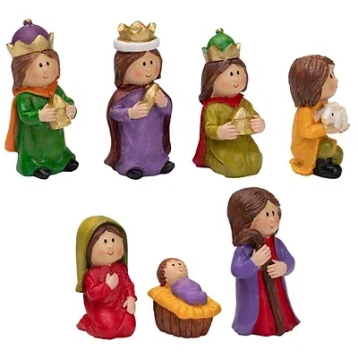 Kirkland's Nativity Set In Multi