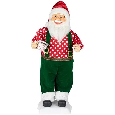 Kirkland's Musical Santa Claus Animated Figurine In Multi