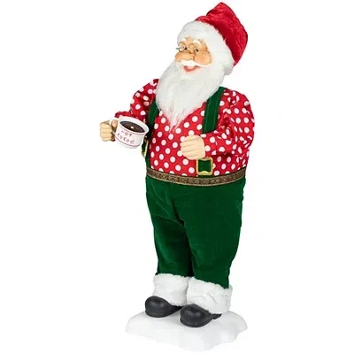 Kirkland's Musical Santa Claus Animated Figurine In Multi