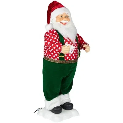 Kirkland's Musical Santa Claus Animated Figurine In Multi
