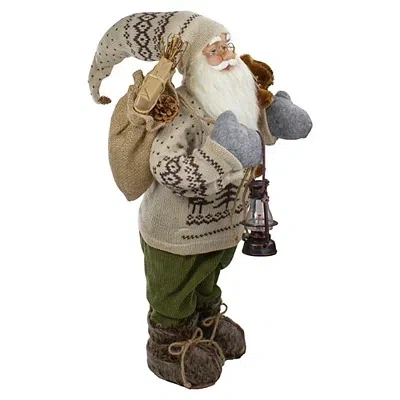 Kirkland's Rustic Santa Claus Figurine In Multi