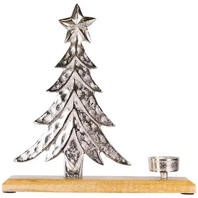 Kirkland's Metal Tree Tealight Candle Holder In Multi