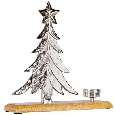 Kirkland's Metal Tree Tealight Candle Holder In Multi