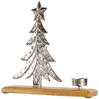 Kirkland's Metal Tree Tealight Candle Holder In Multi
