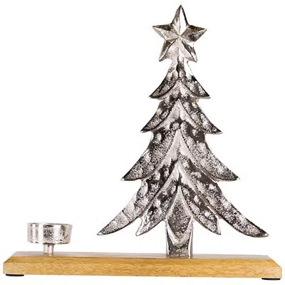 Kirkland's Metal Tree Tealight Candle Holder In Multi