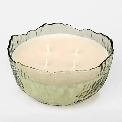Kirkland's Sea Grass 4-wick Jar Candle In Green
