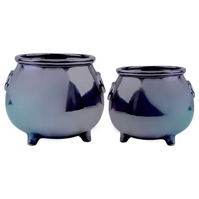 Kirkland's Cauldron Serving Bowl In Blue