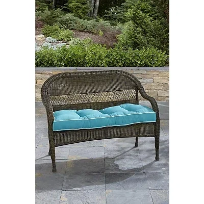 Kirkland's Terrasol Outdoor Bench Cushion In Blue