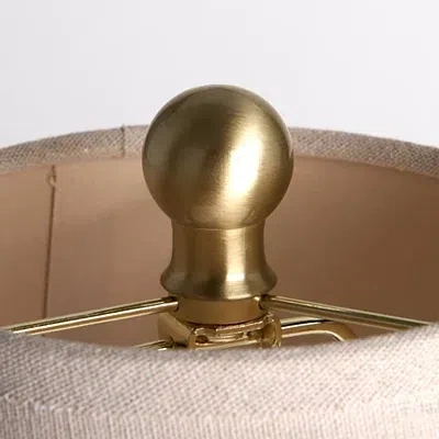 Kirkland's Rattan Ginger Jar Table Lamp In Multi