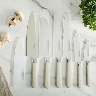 Kirkland's Martha Stewart Keston 6 Piece Cutlery Set In Neutral