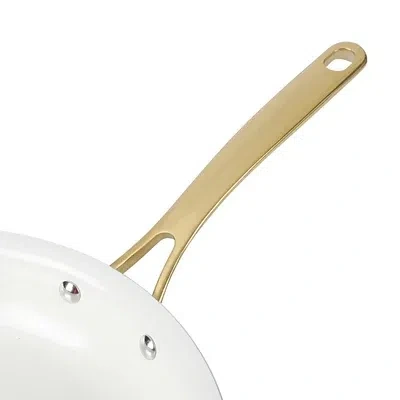 Kirkland's Martha Stewart Lockton 10 Piece Cookware Set In White