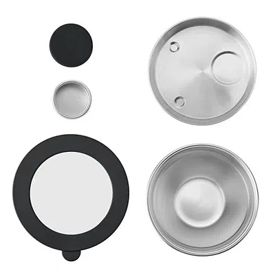 Kirkland's S'well Charcoal Stainless Steel Salad Bowl Kit In Black