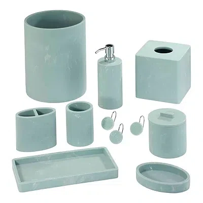 Kirkland's Nicole Miller Blue Kendall Oasis Soap Dish In Blue