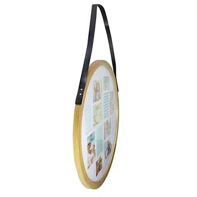 Kirkland's Round 12-photo Wood Collage Frame In Multi