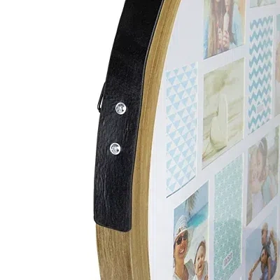 Kirkland's Round 12-photo Wood Collage Frame In Multi